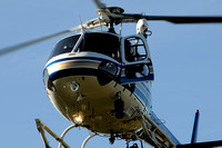 CHP Helicopter visits Folsom Hills Elementary School