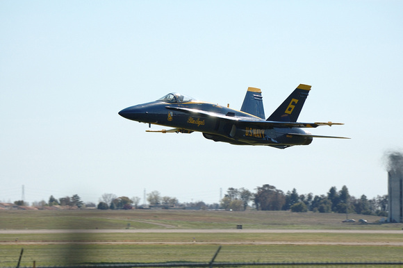 Blue Angel Low Altitude High Speed Pass